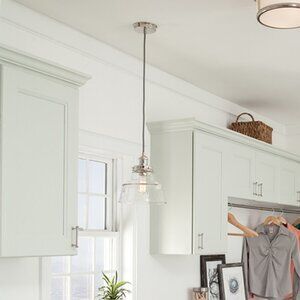 FEISS One Light Pendant Polished Nickel